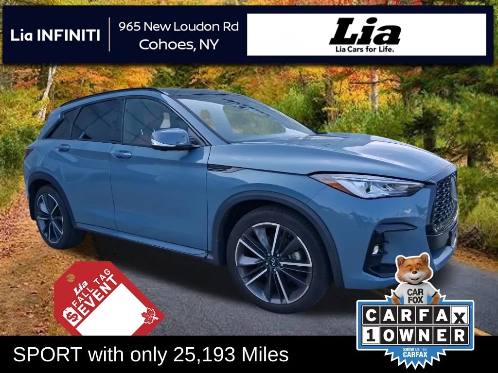 Gray 2023 INFINITI QX50 SPORT for sale in Cohoes, NY