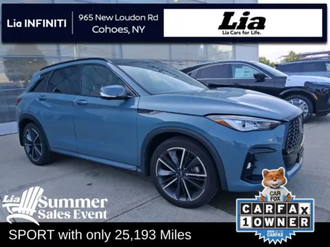 Gray 2023 INFINITI QX50 SPORT for sale in Cohoes, NY