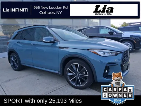 Gray 2023 INFINITI QX50 SPORT for sale in Cohoes, NY