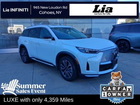 White 2026 INFINITI QX60 LUXE for sale in Cohoes, NY