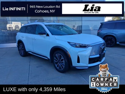 White 2026 INFINITI QX60 LUXE for sale in Cohoes, NY
