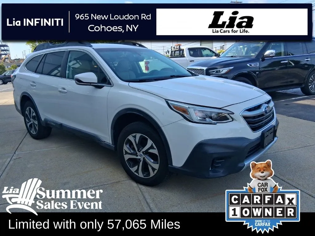 White 2020 Subaru Outback Limited for sale in Cohoes, NY