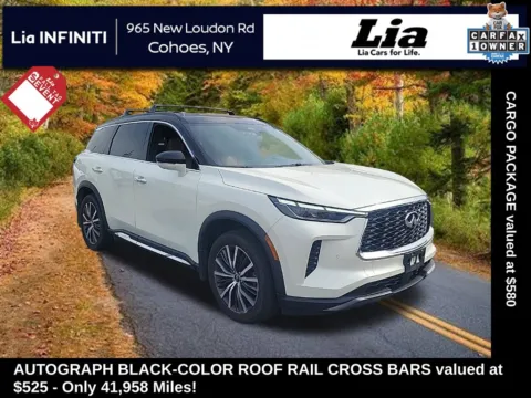 Black 2024 INFINITI QX60 Autograph for sale in Cohoes, NY