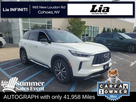 Black 2024 INFINITI QX60 Autograph for sale in Cohoes, NY
