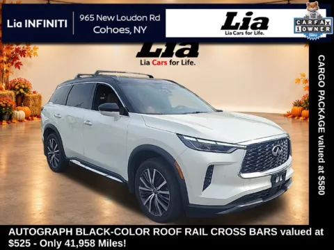 Black 2024 INFINITI QX60 Autograph for sale in Cohoes, NY