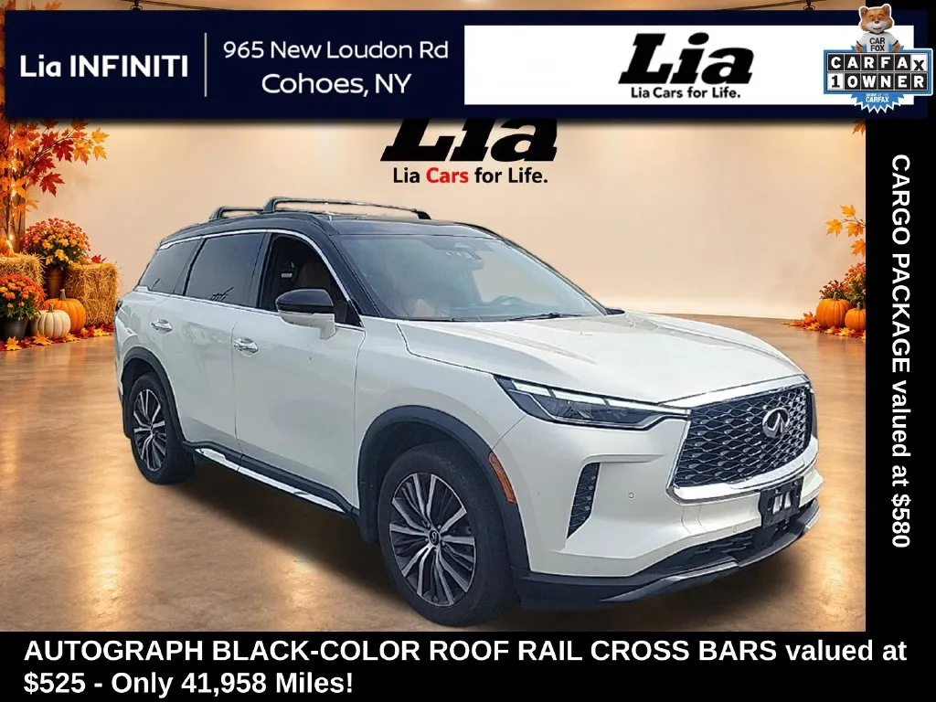 Black 2024 INFINITI QX60 Autograph for sale in Cohoes, NY