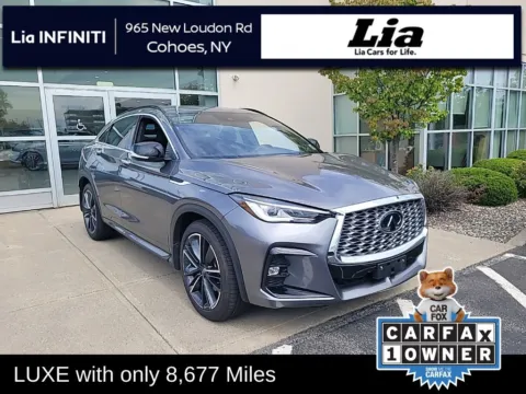 Gray 2025 INFINITI QX55 LUXE for sale in Cohoes, NY
