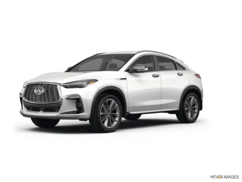 White 2023 INFINITI QX55 LUXE for sale in Cohoes, NY