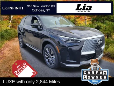 Black 2026 INFINITI QX60 LUXE for sale in Cohoes, NY