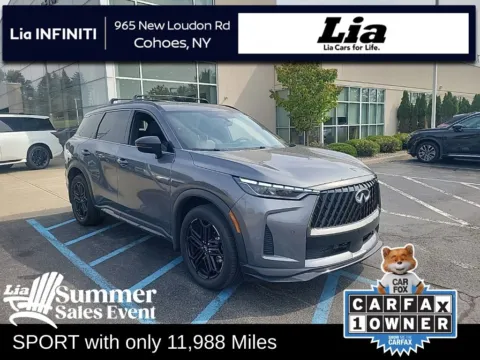 Gray 2026 INFINITI QX60 SPORT for sale in Cohoes, NY