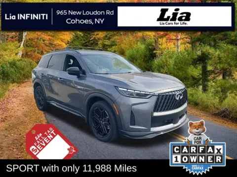 Gray 2026 INFINITI QX60 SPORT for sale in Cohoes, NY