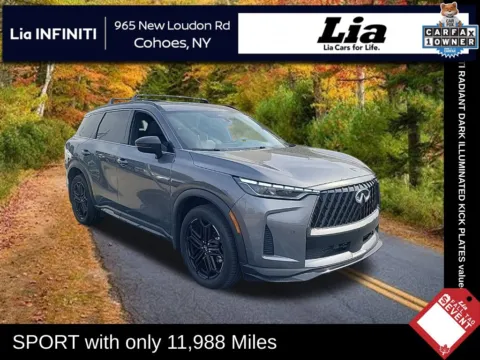 Gray 2026 INFINITI QX60 SPORT for sale in Cohoes, NY