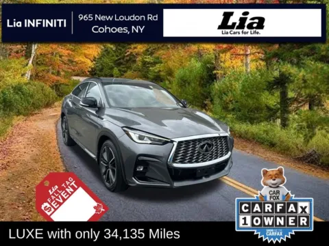 Gray 2023 INFINITI QX55 LUXE for sale in Cohoes, NY