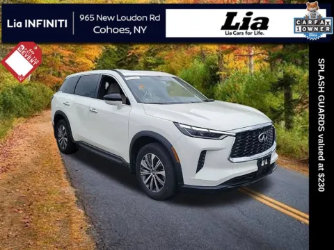 White 2023 INFINITI QX60 PURE for sale in Cohoes, NY