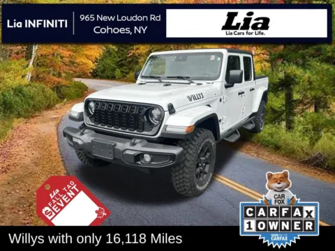 White 2024 Jeep Gladiator Willys for sale in Cohoes, NY