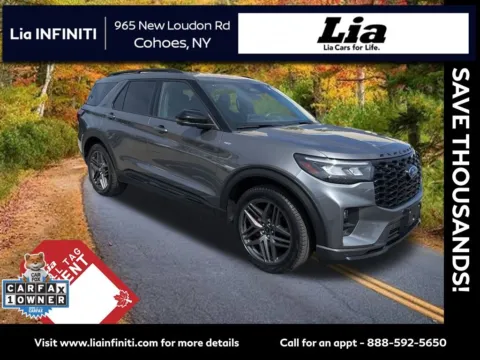 Gray 2025 Ford Explorer ST-Line for sale in Cohoes, NY