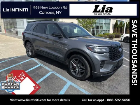 Gray 2025 Ford Explorer ST-Line for sale in Cohoes, NY
