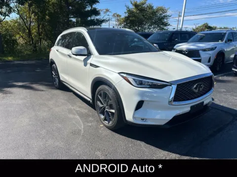 Another view of 2022 INFINITI QX50 Autograph for sale in Cohoes, NY at Lia INFINITI