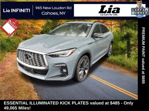 Gray 2023 INFINITI QX55 ESSENTIAL for sale in Cohoes, NY