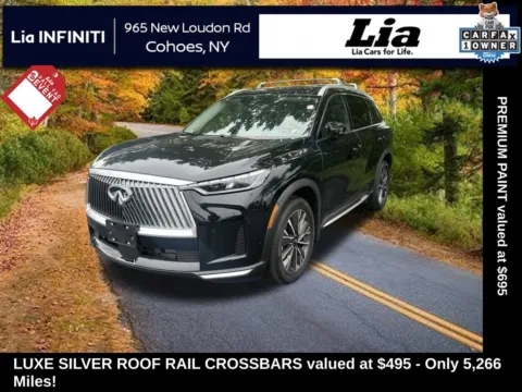 Black 2026 INFINITI QX60 LUXE for sale in Cohoes, NY