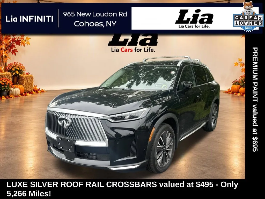 Black 2026 INFINITI QX60 LUXE for sale in Cohoes, NY