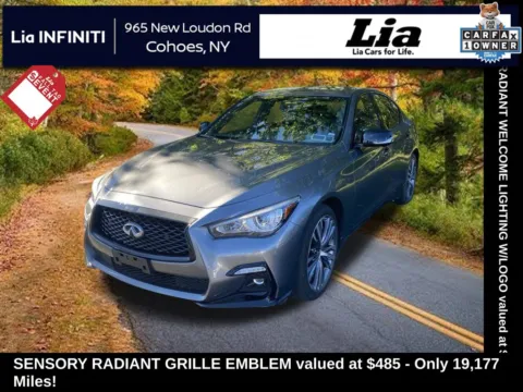 Gray 2023 INFINITI Q50 SENSORY for sale in Cohoes, NY