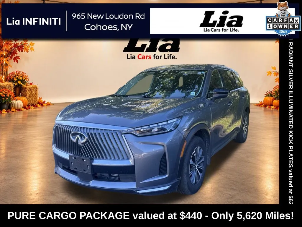 Gray 2026 INFINITI QX60 PURE for sale in Cohoes, NY