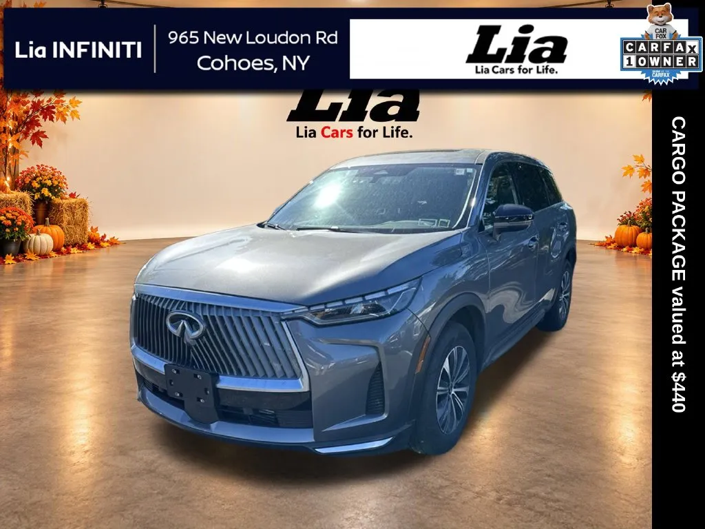 Gray 2026 INFINITI QX60 PURE for sale in Cohoes, NY