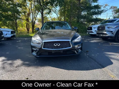 Another view of 2023 INFINITI Q50 LUXE for sale in Cohoes, NY at Lia INFINITI