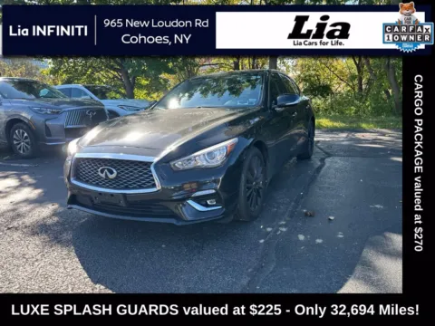 Black 2023 INFINITI Q50 LUXE for sale in Cohoes, NY