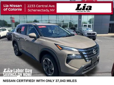 Beige 2025 Nissan Rogue SV for sale in Schenectady, NY
