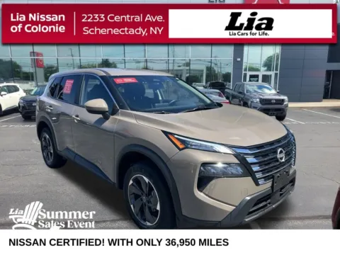 Beige 2025 Nissan Rogue SV for sale in Schenectady, NY
