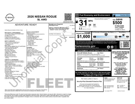 More photos of 2026 Nissan Rogue SL at Lia Nissan of Colonie, NY