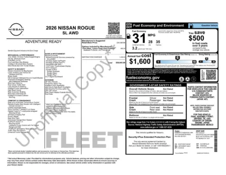 More photos of 2026 Nissan Rogue SL at Lia Nissan of Colonie, NY