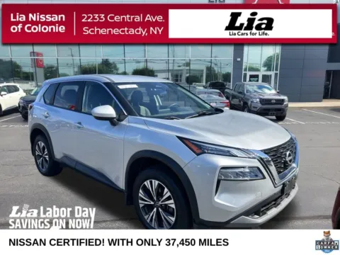 Silver 2023 Nissan Rogue SV for sale in Schenectady, NY