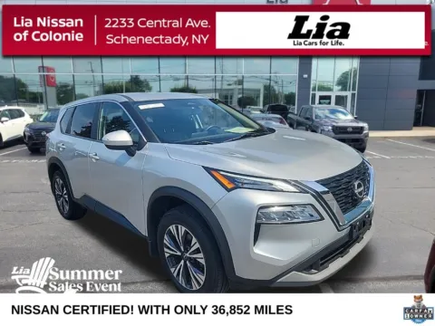 Silver 2023 Nissan Rogue SV for sale in Schenectady, NY