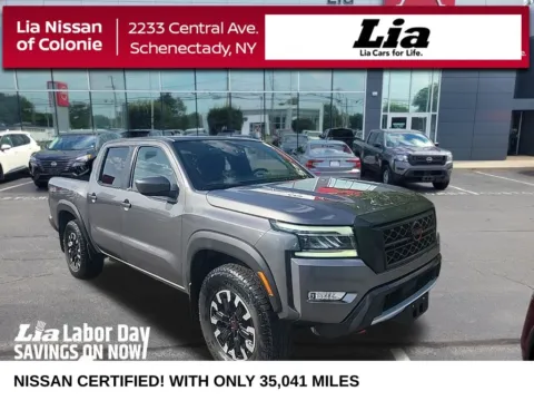 Gray 2023 Nissan Frontier PRO-4X for sale in Schenectady, NY