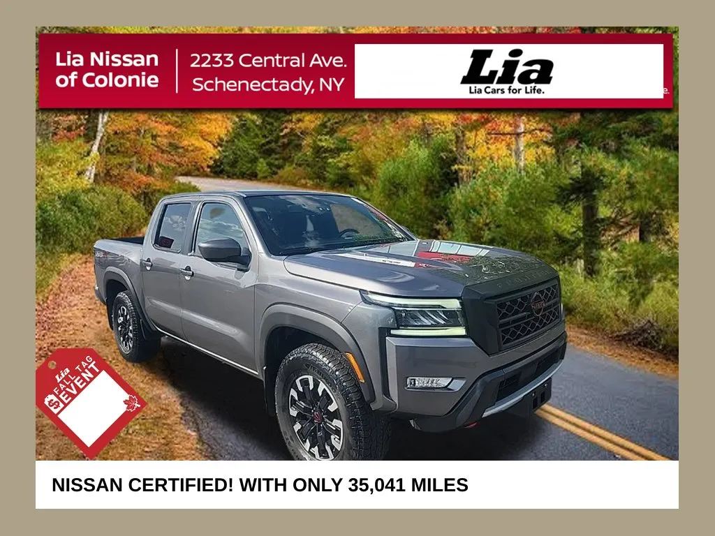 Gray 2023 Nissan Frontier PRO-4X for sale in Schenectady, NY