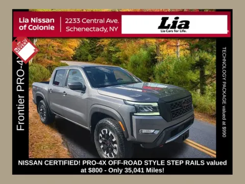 Gray 2023 Nissan Frontier PRO-4X for sale in Schenectady, NY