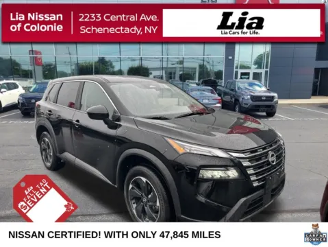 Black 2025 Nissan Rogue SV for sale in Schenectady, NY