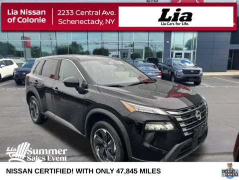 Black 2025 Nissan Rogue SV for sale in Schenectady, NY