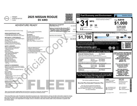 More photos of 2025 Nissan Rogue SV at Lia Nissan of Colonie, NY