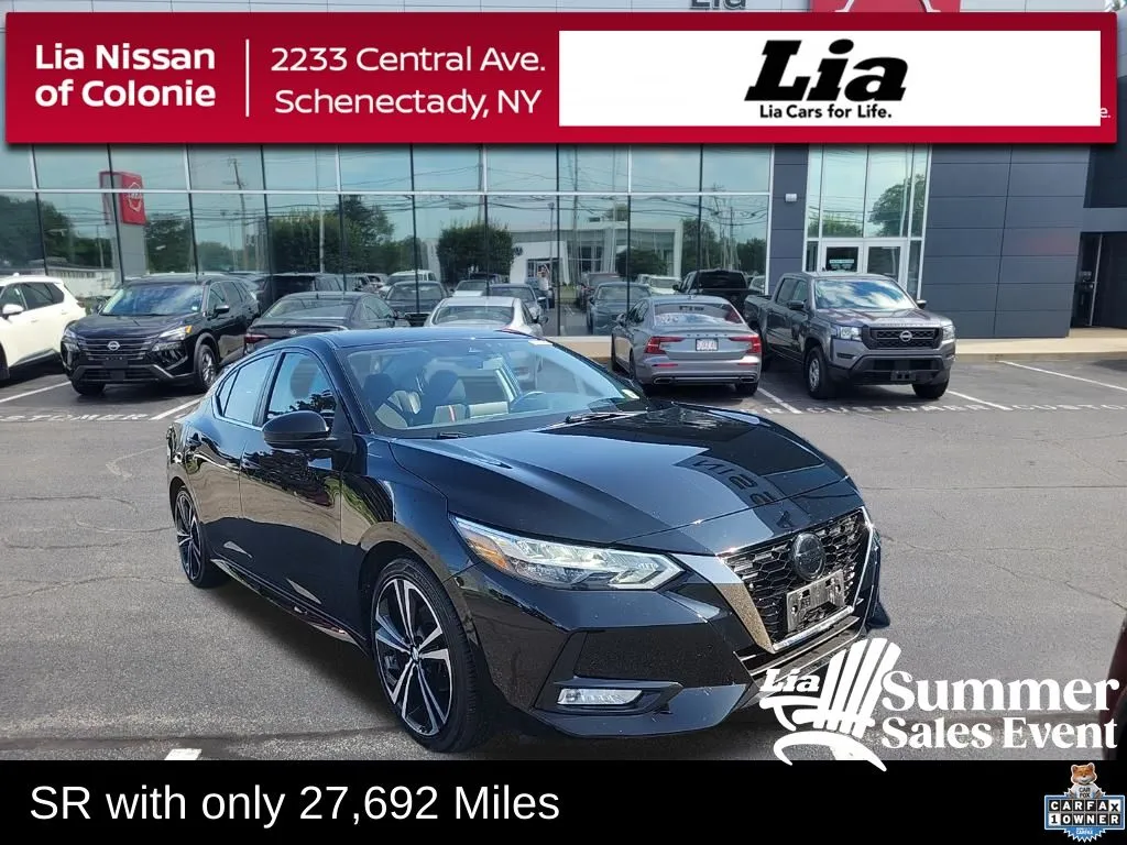 Black 2023 Nissan Sentra SR for sale in Schenectady, NY