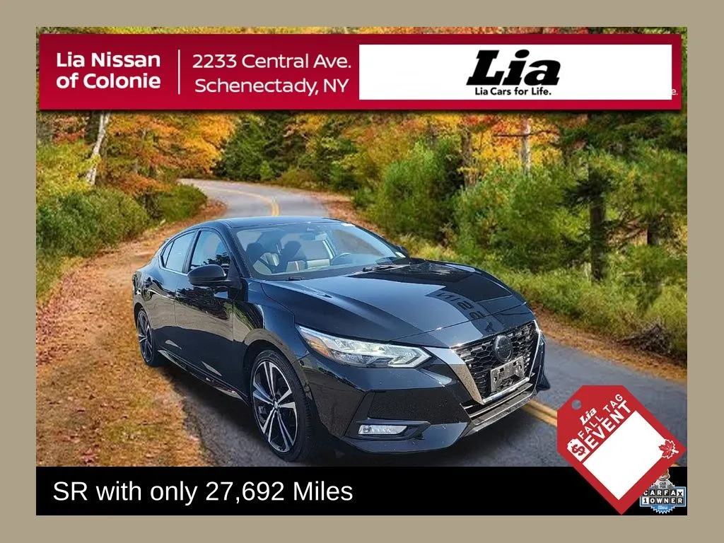 Black 2023 Nissan Sentra SR for sale in Schenectady, NY