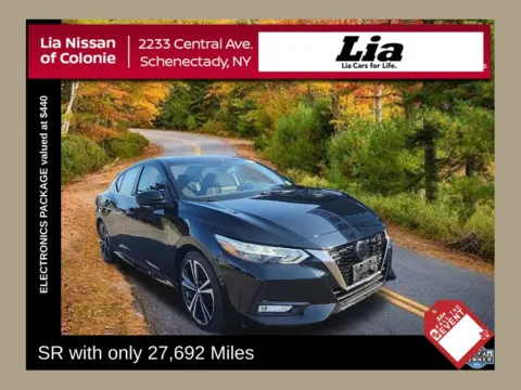 Black 2023 Nissan Sentra SR for sale in Schenectady, NY