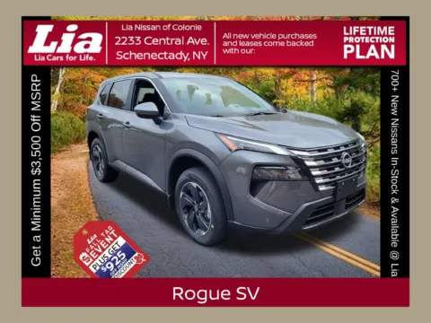 Gray 2026 Nissan Rogue SV for sale in Schenectady, NY