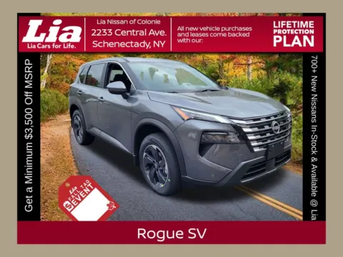 Gray 2026 Nissan Rogue SV for sale in Schenectady, NY
