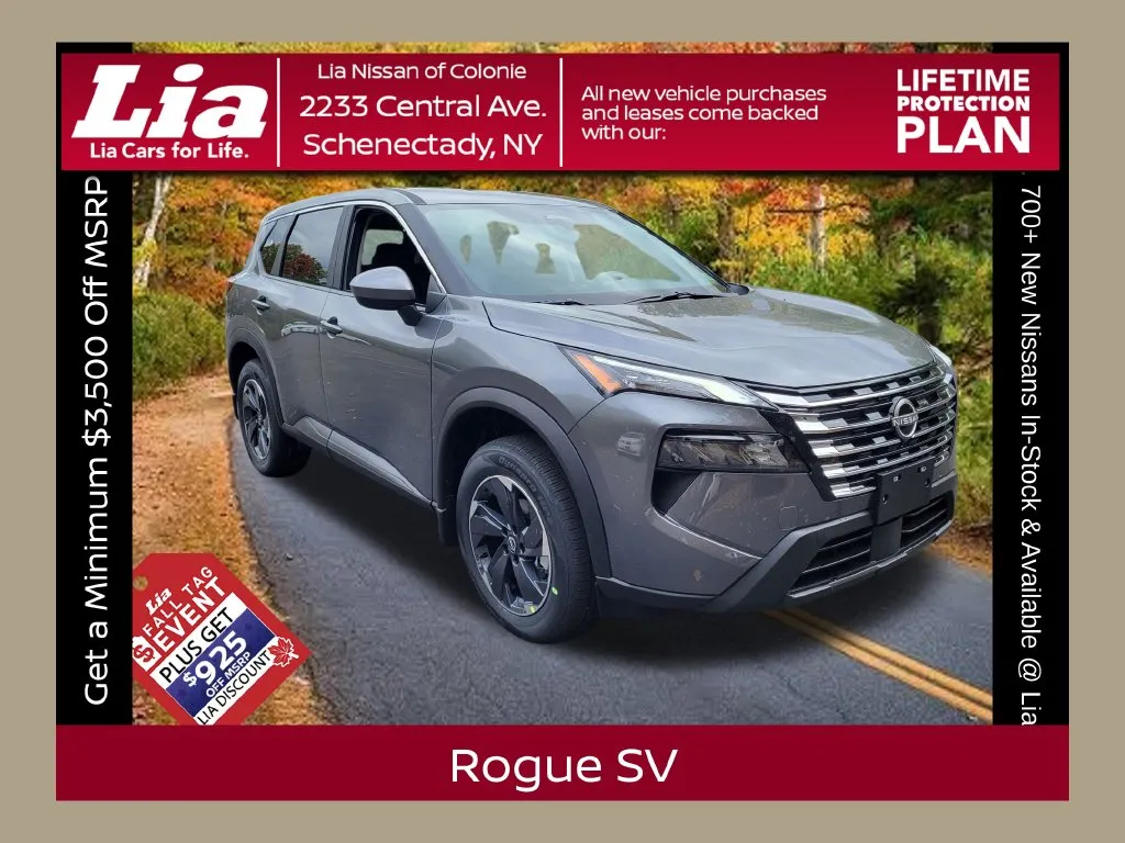 Gray 2026 Nissan Rogue SV for sale in Schenectady, NY