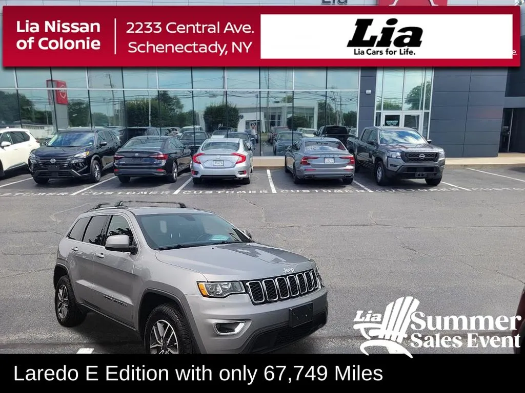 Silver 2020 Jeep Grand Cherokee Laredo E for sale in Schenectady, NY
