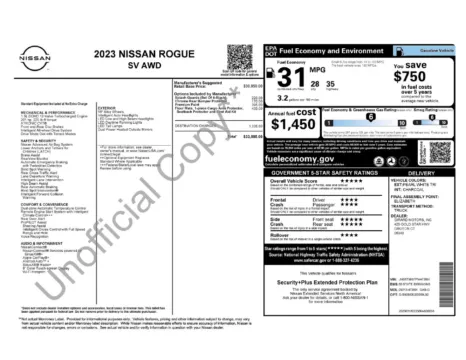 More photos of 2023 Nissan Rogue SV at Lia Nissan of Colonie, NY
